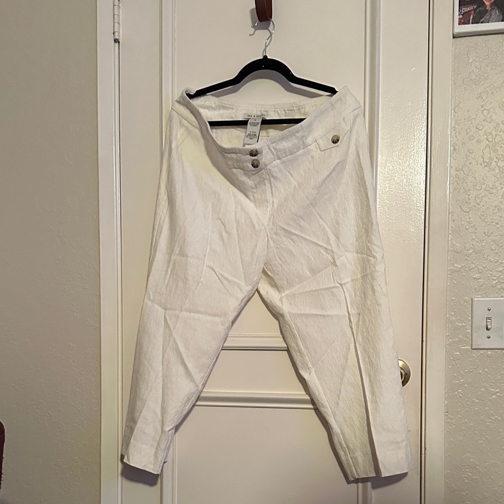 Zac & Rachel Ivory Ankle-Length Jeans - Picture 4 of 6